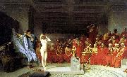 Jean-Leon Gerome Phryne before the Areopagus, Spain oil painting artist